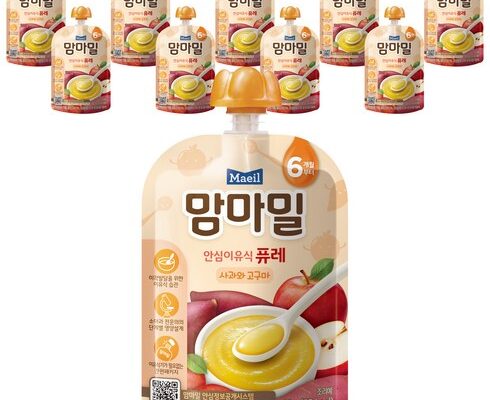 맘카페에서 난리난 이유식퓨레 BEST8 추천 제품 후기