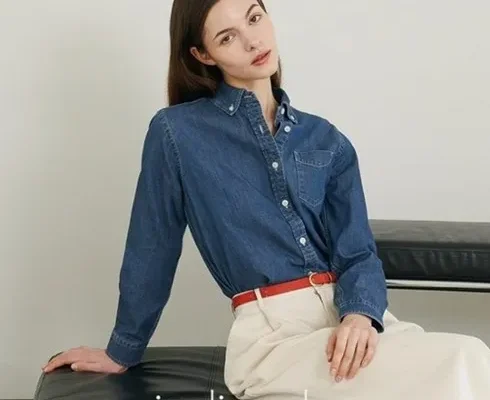 맘카페 인기 폭발 BUCKAROO 24SS 여성 데님 셔츠 2종 사용 후기