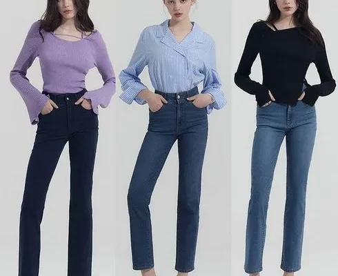 최다 판매 뱅뱅 여성 24SS 라이크라 데님팬츠 3종 합리적 가격 베스트8 상품