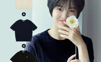 방송에서 극찬한  에센셜 실크모달 블렌딩 반소매 니트 4종 별점 5점 제품