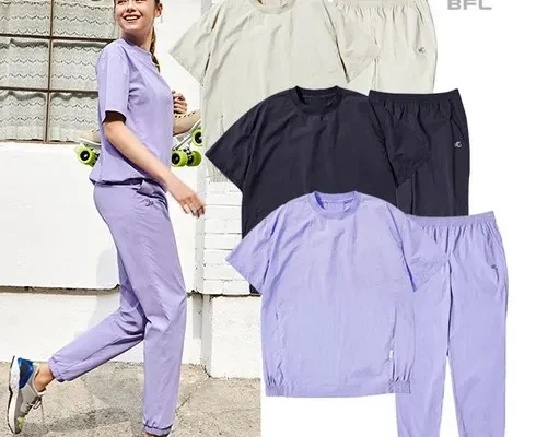 여성을 위한 24SS 남여공용 바람막이 셋업 3종  사용 후기
