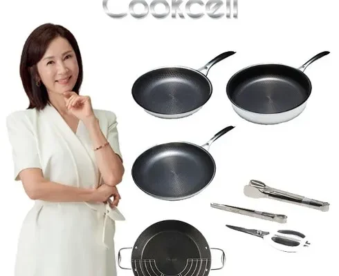 올해 최고 전인화의 쿡셀 세라믹 더블 블랙큐브 프라이팬 3종세트 리뷰 베스트 8 인기 상품