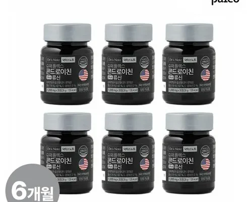 방송에서 극찬한 팔레오 슈퍼플렉스 콘드로이친 plus 류신 6박스  6박스 사용 후기